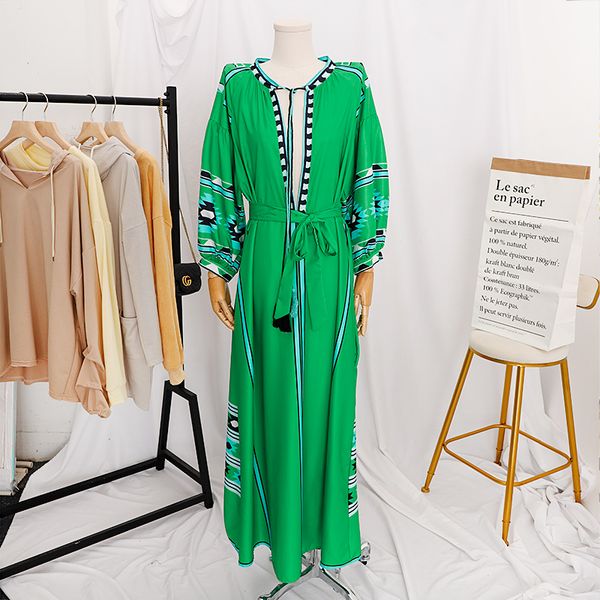 2021spring tribal print women long dresses v-neck puff sleeve tassel vacation ladies dress 2021 autumn casual loose female clothes, Black;gray
2021spring tribal print women long dresses v-neck puff sleeve tassel vacation ladies dress 2021 autumn casual loose female clothes, Black;gray