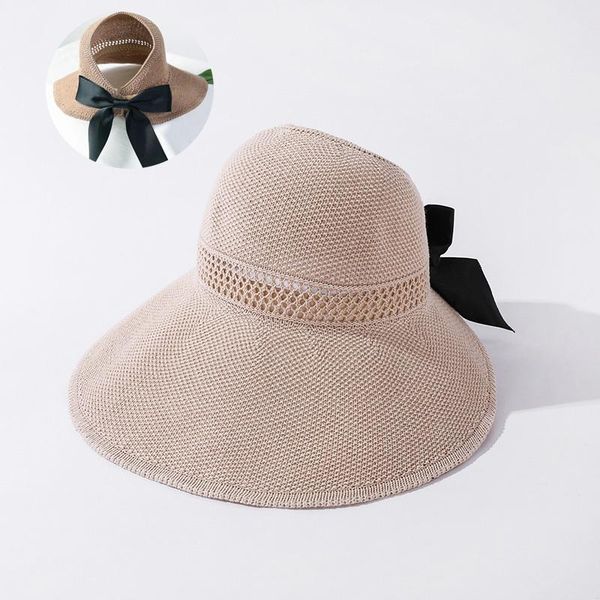 outdoor hats ladies summer empty sun hat leisure female bow foldable breathable beach travel, Black;white
outdoor hats ladies summer empty sun hat leisure female bow foldable breathable beach travel, Black;white