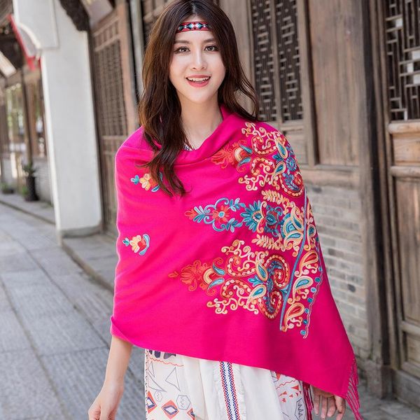 scarves brand embroidery scarf for women winter 2021 cashmere lady shawl wrap female foulard blanket tassel bandana pashmina, Blue;gray
scarves brand embroidery scarf for women winter 2021 cashmere lady shawl wrap female foulard blanket tassel bandana pashmina, Blue;gray