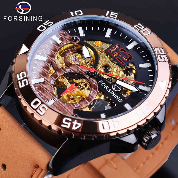 2019 researching men's new watches automatic real brown leather belt skeleton waterproof sport mechanical military, Slivery;brown
2019 researching men's new watches automatic real brown leather belt skeleton waterproof sport mechanical military, Slivery;brown