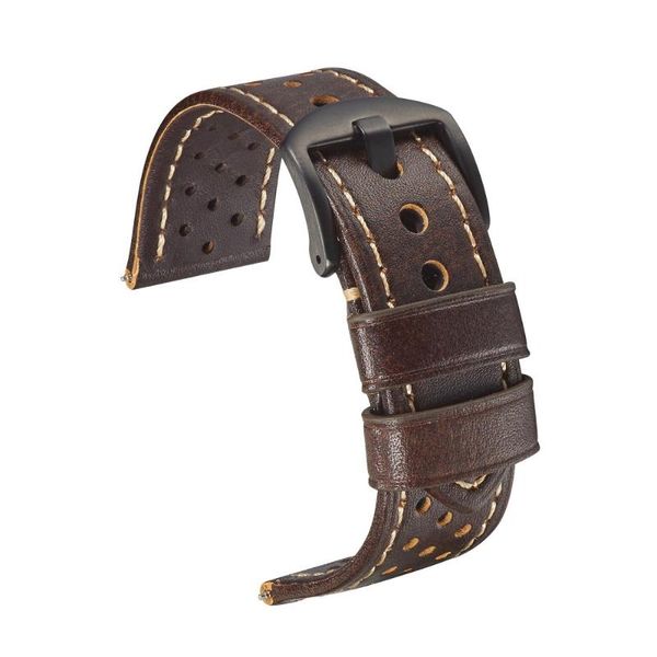 watch bands porous 23mm leather strap vinatge color belt for men's band breathable, Black;brown
watch bands porous 23mm leather strap vinatge color belt for men's band breathable, Black;brown