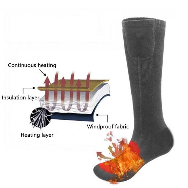 sports socks 3.7v-2a warmer electric heated comfortable rechargeable battery for women men winter outdoor skiing cycling sport, Black
sports socks 3.7v-2a warmer electric heated comfortable rechargeable battery for women men winter outdoor skiing cycling sport, Black