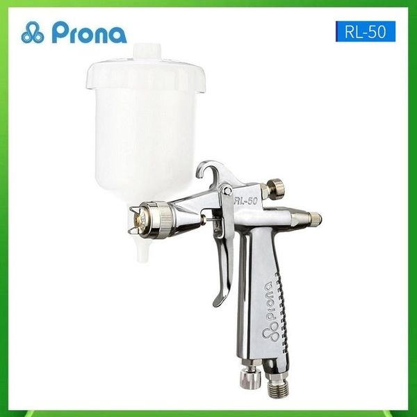 professional spray guns prona rl-50 round pattern hand manual gun low-pressure mini painting with cup for paint repair pneumatic tool
professional spray guns prona rl-50 round pattern hand manual gun low-pressure mini painting with cup for paint repair pneumatic tool