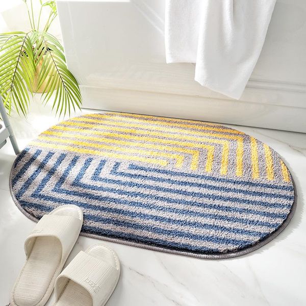 bath mats geometric stripes bathroom rug toilet bathtubmat anti-slip water absorption entry export door mat bedroom carpet
bath mats geometric stripes bathroom rug toilet bathtubmat anti-slip water absorption entry export door mat bedroom carpet