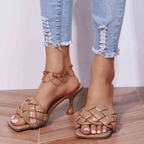 xury women pumps weave open toe dign fine heel summer external wear sandals prom banquet high heels beige lady slippers, Black
xury women pumps weave open toe dign fine heel summer external wear sandals prom banquet high heels beige lady slippers, Black