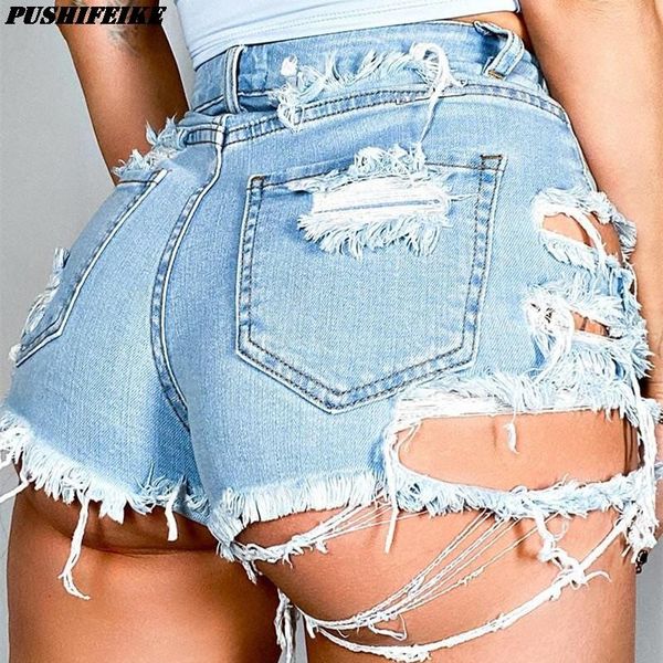 women's shorts pushifeike summer denim high waist rip fashion cowgirl s-2xl ripped, White;black
women's shorts pushifeike summer denim high waist rip fashion cowgirl s-2xl ripped, White;black
