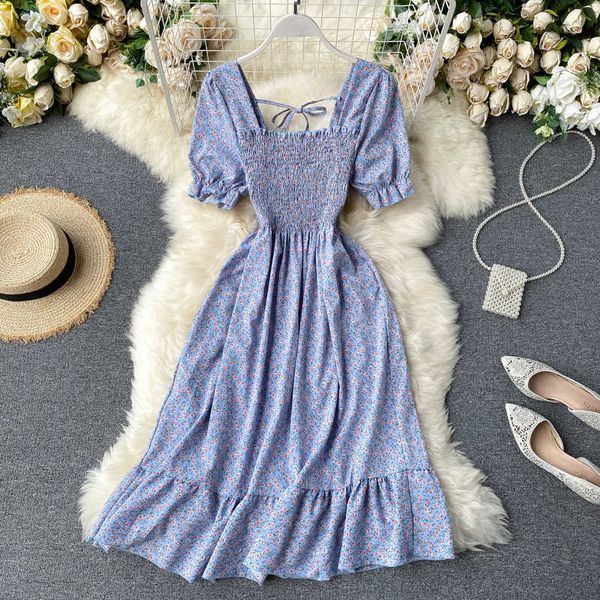 women chiffon beach dress summer shorts sleeve vintage floral printed a-line dresses ladies elegant robe vestidos clothes 210602, Black;gray
women chiffon beach dress summer shorts sleeve vintage floral printed a-line dresses ladies elegant robe vestidos clothes 210602, Black;gray