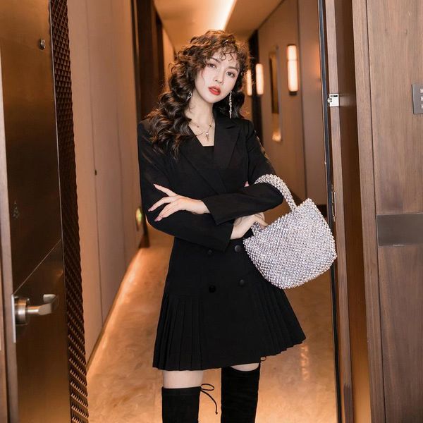arrival fashion comfortable autumn spring dress temperamental black thick fresh elegant vintage mini casual dresses, Black;gray
arrival fashion comfortable autumn spring dress temperamental black thick fresh elegant vintage mini casual dresses, Black;gray