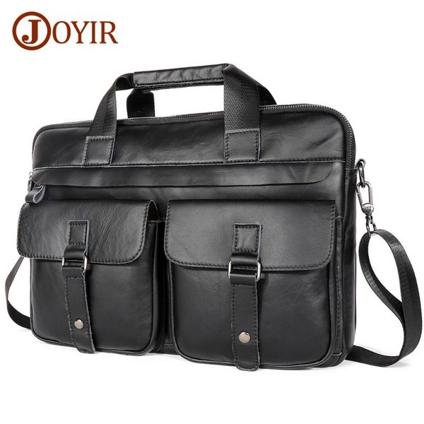 briefcases joyir genuine leather men's 15.6" lapbag office bags for men document business messenger shoulder handbag
briefcases joyir genuine leather men's 15.6" lapbag office bags for men document business messenger shoulder handbag