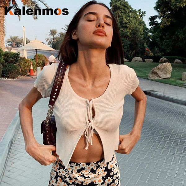 women's tanks & camis kalenmos crop women lace up short sleeve front split hem o-neck slim fashion summer hollow out streetwear, White
women's tanks & camis kalenmos crop women lace up short sleeve front split hem o-neck slim fashion summer hollow out streetwear, White
