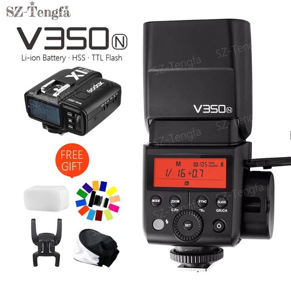 pre-sale godox mini li-ionl v350n camera flash hss 1/8000s gn36 0.1s~1.7s recycle+x1t-n 2.4g transmitter kit for flashes
pre-sale godox mini li-ionl v350n camera flash hss 1/8000s gn36 0.1s~1.7s recycle+x1t-n 2.4g transmitter kit for flashes