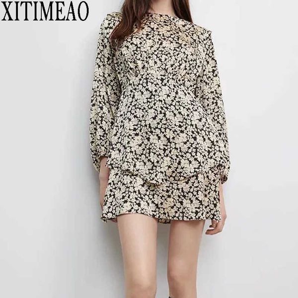 za women patchwork o neck cascading ruffles loose a-line long sleeve mini dress dresses female chic 210604, Black;gray
za women patchwork o neck cascading ruffles loose a-line long sleeve mini dress dresses female chic 210604, Black;gray