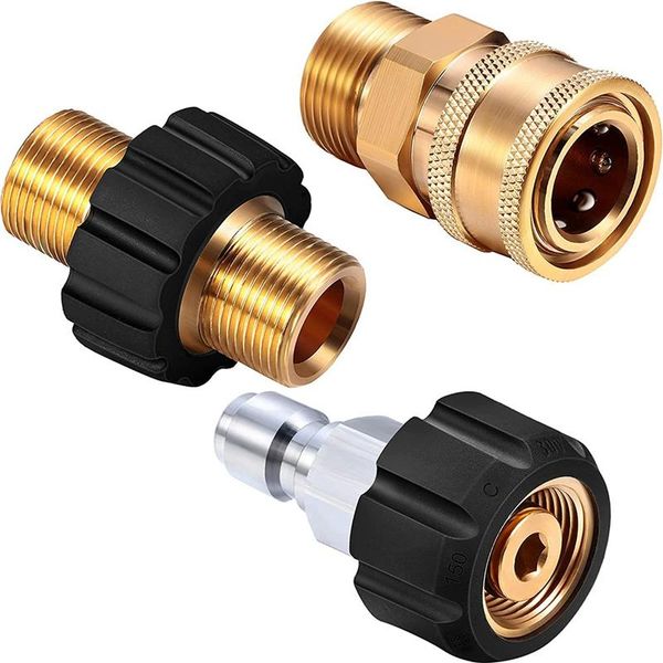 other home decor 3 pieces brass pressure washer adapter set 14 mm 3/8 inch quick hose plug for garden connection
other home decor 3 pieces brass pressure washer adapter set 14 mm 3/8 inch quick hose plug for garden connection