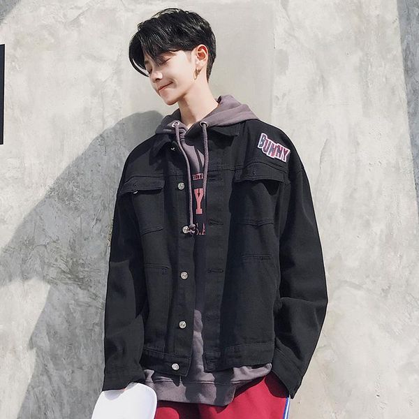 men's jackets denim jacket men style zipper casual fashion streetwear varsity clothing bg50js, Black;brown
men's jackets denim jacket men style zipper casual fashion streetwear varsity clothing bg50js, Black;brown
