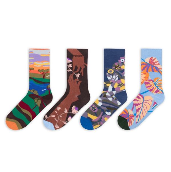 men's socks gesture and flower stockings children cartoon net red art fashion leisure tube women jacquard, Black
men's socks gesture and flower stockings children cartoon net red art fashion leisure tube women jacquard, Black