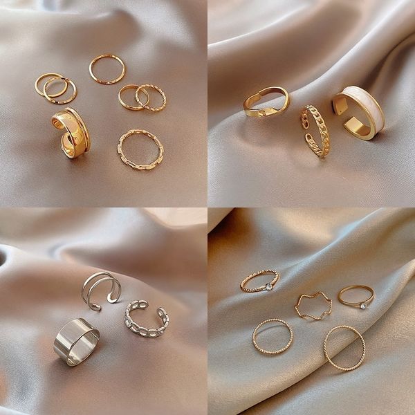 SDg korean design sense ins fashion personality geometric vibrato with the same ringear fashion band rings set of index finger tiktok, Silver
SDg korean design sense ins fashion personality geometric vibrato with the same ringear fashion band rings set of index finger tiktok, Silver