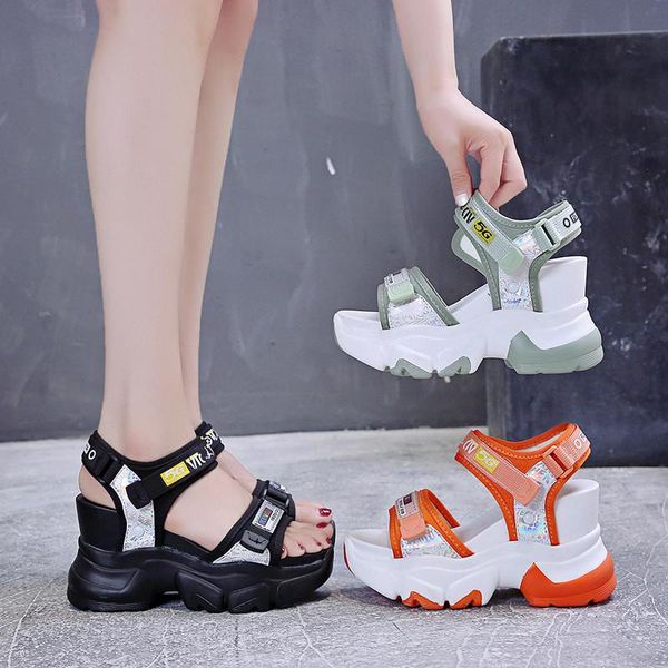 sandals 2021 summer women black wedge heels sneakers peep toe high platform fashion flip-flops thick bottom
sandals 2021 summer women black wedge heels sneakers peep toe high platform fashion flip-flops thick bottom