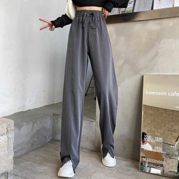 women's pants & capris real s autumn and winter wide-leg split, Black;white
women's pants & capris real s autumn and winter wide-leg split, Black;white