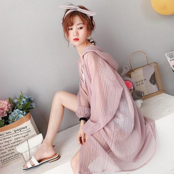 men's hoodies & sweatshirts sunscreen clothes in the long women's 2021 summer over-the-knee thin hooded coat is sweet chiffon shir, Black
men's hoodies & sweatshirts sunscreen clothes in the long women's 2021 summer over-the-knee thin hooded coat is sweet chiffon shir, Black