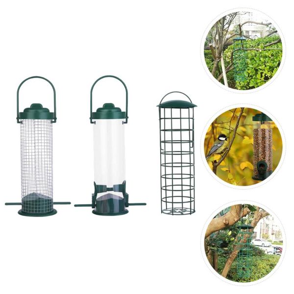 other bird supplies 3pcs feeder outdoor hanging food container feeding holder
other bird supplies 3pcs feeder outdoor hanging food container feeding holder