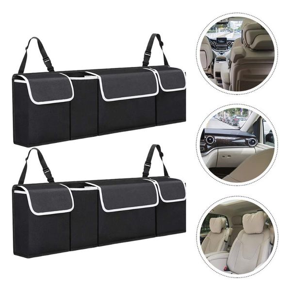 car organizer 2pcs seat hanging pouch storage backseat bag