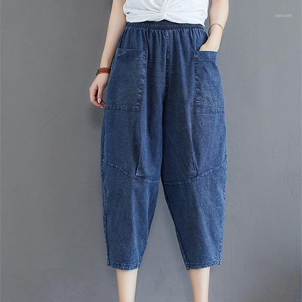 women's jeans 2021 arrival washed cotton denim capris pants high waist women casual lady street wear vintage cowboy, Blue
women's jeans 2021 arrival washed cotton denim capris pants high waist women casual lady street wear vintage cowboy, Blue