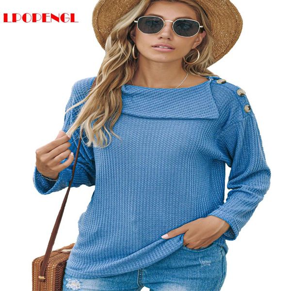 female solid sweaters pullovers sweater women knitted button boho plus size casual long sleeve pull ropa mujer women's, White;black
female solid sweaters pullovers sweater women knitted button boho plus size casual long sleeve pull ropa mujer women's, White;black