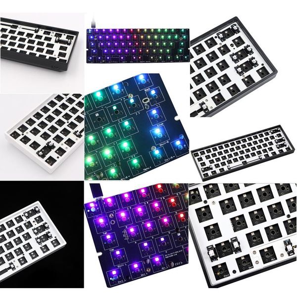 keyboards gk61xs rgb swap bluetooth wired/wireless custom diy kit for 60% mechanical keyboard, accessories
keyboards gk61xs rgb swap bluetooth wired/wireless custom diy kit for 60% mechanical keyboard, accessories