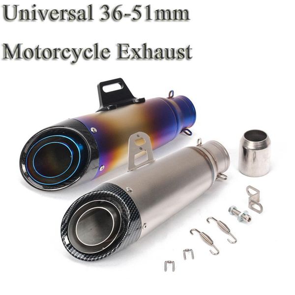 motorcycle exhaust system universal sc racing escape pipe modified motorbike 51mm 60.5mm muffler for ninja 250 z750 cbr1000 r6 s1000rr
motorcycle exhaust system universal sc racing escape pipe modified motorbike 51mm 60.5mm muffler for ninja 250 z750 cbr1000 r6 s1000rr
