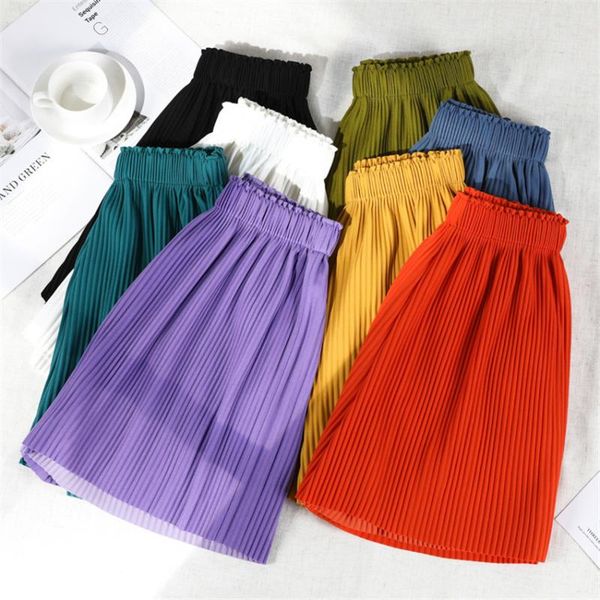 summer casual shorts women elastic waist wide leg loose solid chiffon short feminine korean fashion candy solors women's, White;black
summer casual shorts women elastic waist wide leg loose solid chiffon short feminine korean fashion candy solors women's, White;black