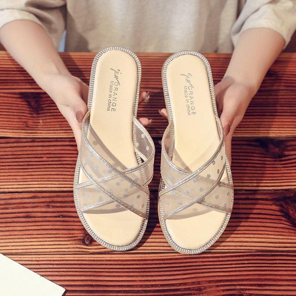 plus size 34-41 summer slippers fashion cross rhinestone women's sandals ladies beach flats casual slipper, Black
plus size 34-41 summer slippers fashion cross rhinestone women's sandals ladies beach flats casual slipper, Black