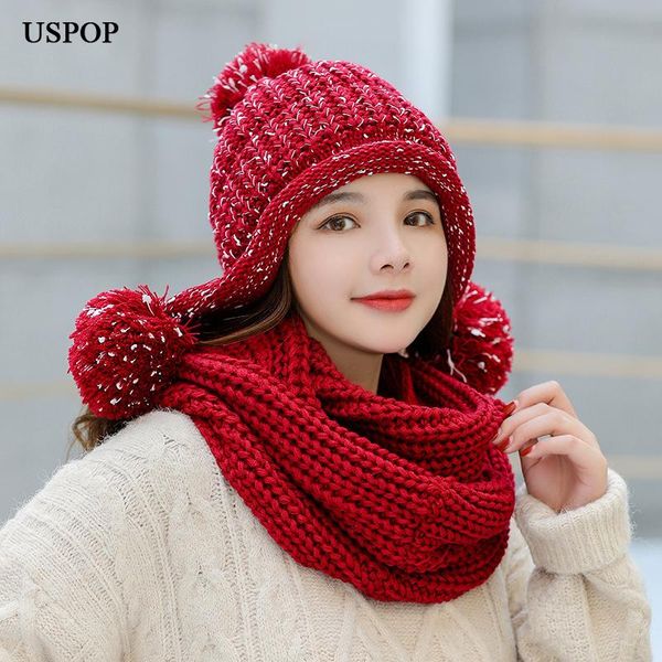 hats, scarves & gloves sets uspop 2021 winter hat scarf set women velvet lined skullies thick warm beanies pom hats female solid color, Blue;gray
hats, scarves & gloves sets uspop 2021 winter hat scarf set women velvet lined skullies thick warm beanies pom hats female solid color, Blue;gray