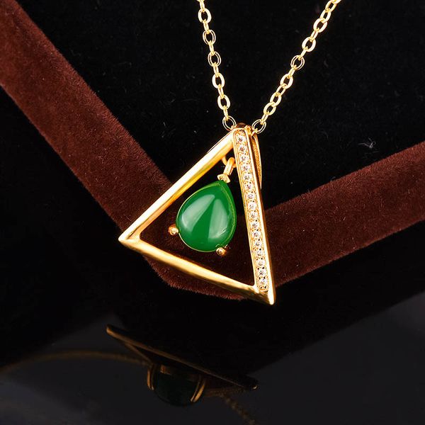 natural hetian jade water drop pendant necklace 925 silver fashion jewelry chalcedony amulet gifts for women
natural hetian jade water drop pendant necklace 925 silver fashion jewelry chalcedony amulet gifts for women