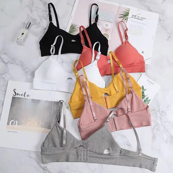 bras women buckle bra lingerie french style comfort push up female fashion front cutout ladies bralette underwear, Red;black 
bras women buckle bra lingerie french style comfort push up female fashion front cutout ladies bralette underwear, Red;black