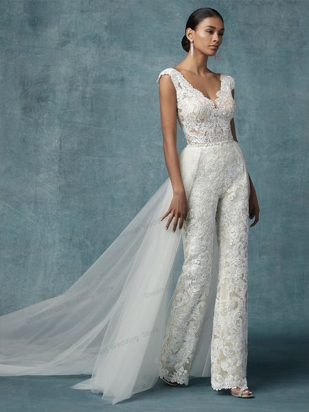 left jumpsuit wedding dress with right tulle overskirt custom made women a line bridal gowns special link for you bride dresses abiye, White
left jumpsuit wedding dress with right tulle overskirt custom made women a line bridal gowns special link for you bride dresses abiye, White