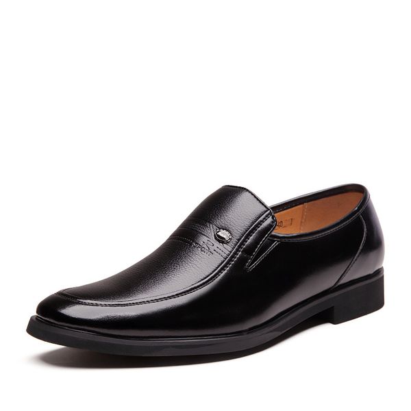 spring men's busins sho off foot cover office derby formal middle-aged and elderly dad's, Black
spring men's busins sho off foot cover office derby formal middle-aged and elderly dad's, Black
