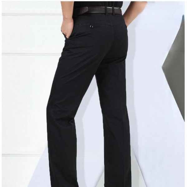men's pants 2021 autumn winter men plus size high waist straight loose thicken solid simple all-match fashion business casual trousers, Black
men's pants 2021 autumn winter men plus size high waist straight loose thicken solid simple all-match fashion business casual trousers, Black