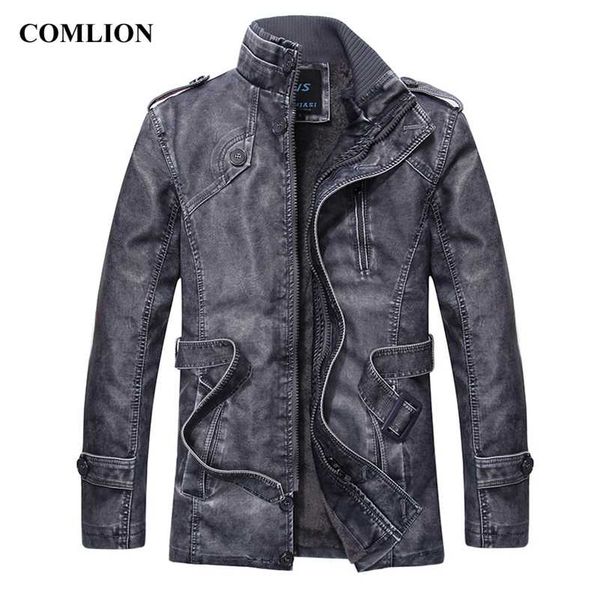 leather jacket men fashion style stand collar waist belt washed long pu leather coats trench male motorcycle windbreaker d12 211009, Black
leather jacket men fashion style stand collar waist belt washed long pu leather coats trench male motorcycle windbreaker d12 211009, Black