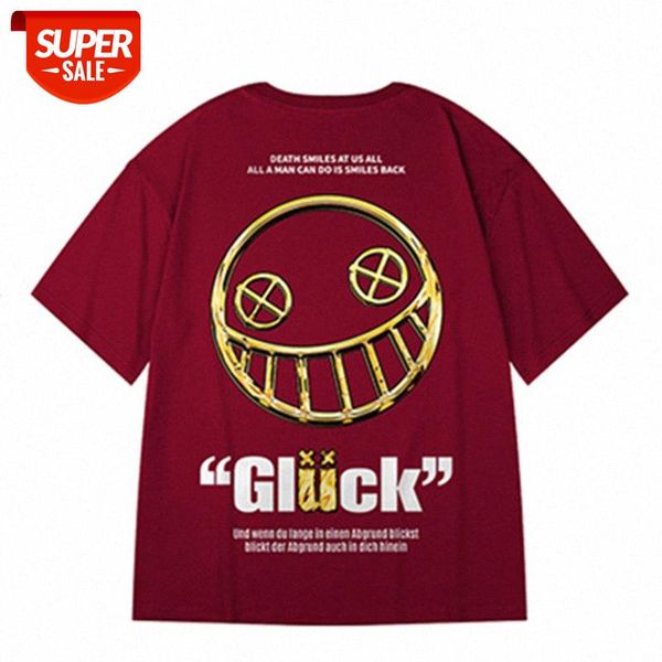 short-sleeved t-shirt men's trend national tide large size loose brand little devil half-sleeved wine red #wc3x, White;black
short-sleeved t-shirt men's trend national tide large size loose brand little devil half-sleeved wine red #wc3x, White;black