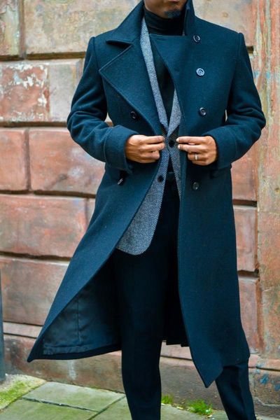 men's wool & blends black thick greatcoat men suits peaked lapel outfit custom made one piece long overcoat jacket
men's wool & blends black thick greatcoat men suits peaked lapel outfit custom made one piece long overcoat jacket