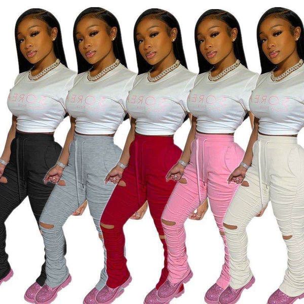 women summer fashion 2021 women's pants buttock lifting slim hole fold pocket micro trumpet sports, Black;white
women summer fashion 2021 women's pants buttock lifting slim hole fold pocket micro trumpet sports, Black;white