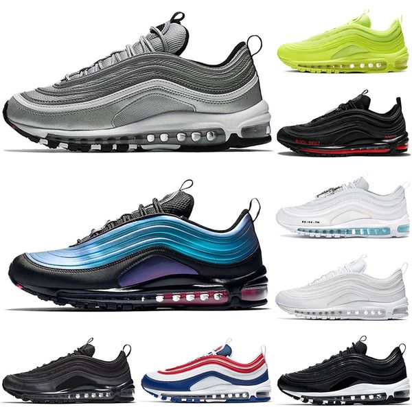 wholesale original 97 men women running shoes mschf inri jesus lil nas satan triple white black usa gradient fade green sliver bullet traine
wholesale original 97 men women running shoes mschf inri jesus lil nas satan triple white black usa gradient fade green sliver bullet traine
