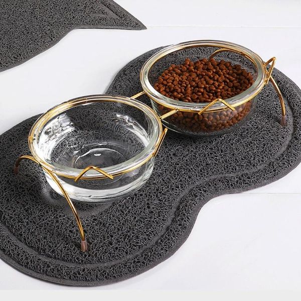 pet dog cat glass tilted elevated bowl raised feeding dish water slow feeder with metal stand bowls & feeders
pet dog cat glass tilted elevated bowl raised feeding dish water slow feeder with metal stand bowls & feeders