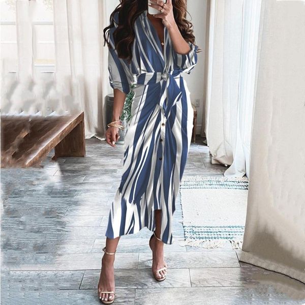 casual dresses 2021 summer women stripe irregular bodycon dress long sleeve deep v-neck button letter print maxi robe femme, Black;gray
casual dresses 2021 summer women stripe irregular bodycon dress long sleeve deep v-neck button letter print maxi robe femme, Black;gray