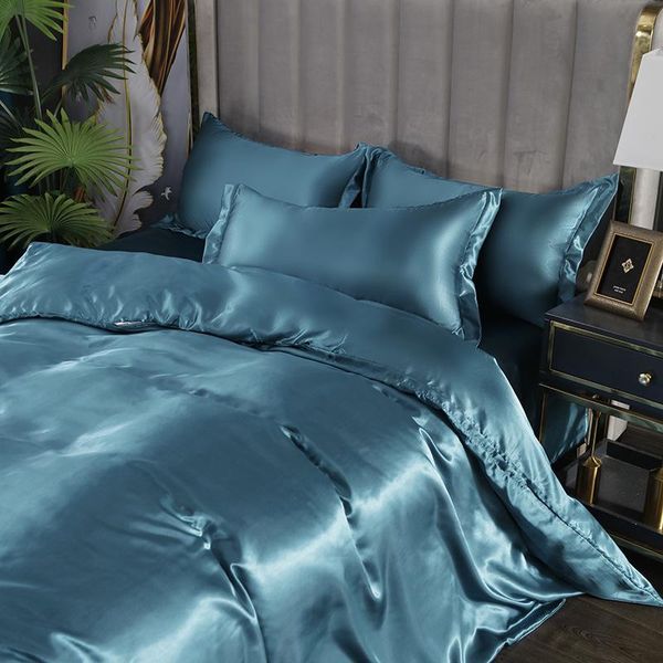 bedding sets pure color duvet cover set 3/4 pieces bedclothes include bedsheet pillowcase comforter luxury moonlight blue oceania
bedding sets pure color duvet cover set 3/4 pieces bedclothes include bedsheet pillowcase comforter luxury moonlight blue oceania