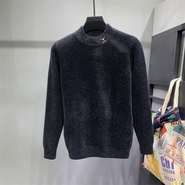 men's sweaters 2021 spring autumn pullover o-neck sweater men long sleeve thick warm jumper clothes pull homme hiver man hombres e113, White;black
men's sweaters 2021 spring autumn pullover o-neck sweater men long sleeve thick warm jumper clothes pull homme hiver man hombres e113, White;black
