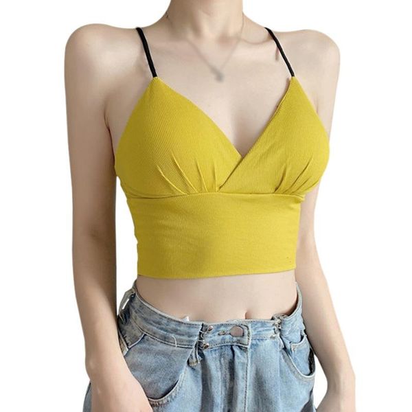 women's tanks & camis korean style retro slim summer tank v-neck streetwear short beautiful back camisole vest, White
women's tanks & camis korean style retro slim summer tank v-neck streetwear short beautiful back camisole vest, White