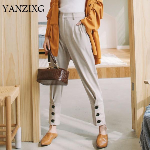 women's pants & capris 2021 spring women fashion high waist harem vintage loose casual temperament trousers tide v255, Black;white
women's pants & capris 2021 spring women fashion high waist harem vintage loose casual temperament trousers tide v255, Black;white