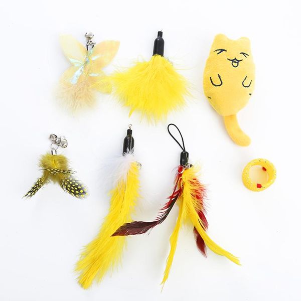 cat toys interactive play toy molar feather pet supplies catnip plush 5pcs replacement head teaser rod set
cat toys interactive play toy molar feather pet supplies catnip plush 5pcs replacement head teaser rod set