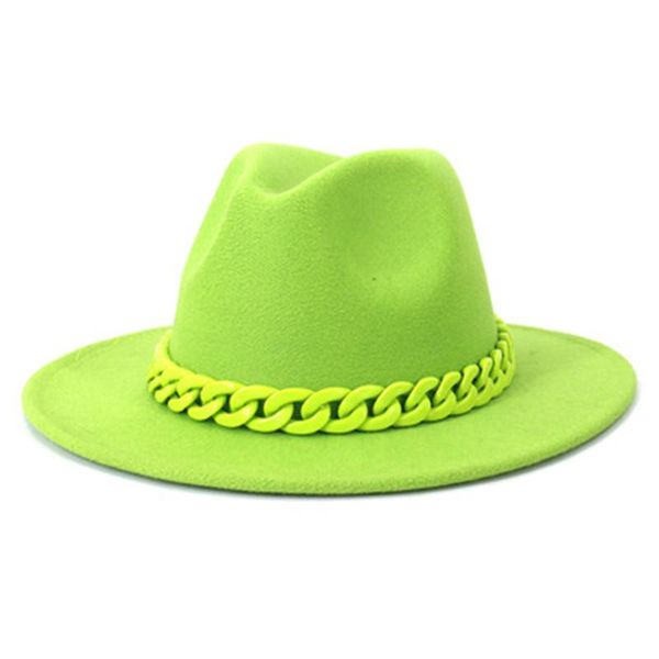 wide brim hats women's fedora hat acrylic necklace woolen jazz fall winter men's and couple flat-brimmed panama, Blue;gray
wide brim hats women's fedora hat acrylic necklace woolen jazz fall winter men's and couple flat-brimmed panama, Blue;gray